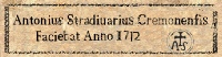 stradivarius violin labels old