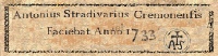 stradivarius violin label